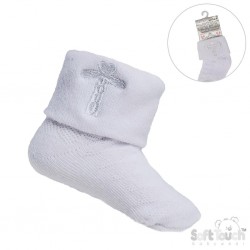 Baby socks with White Cross
