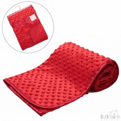 RED DIMPLE BLANKET