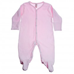 Baby sleepsuit, pink