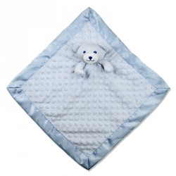 BLUE DIMPLE COMFORTER