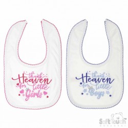 Thank Heaven velcro bib