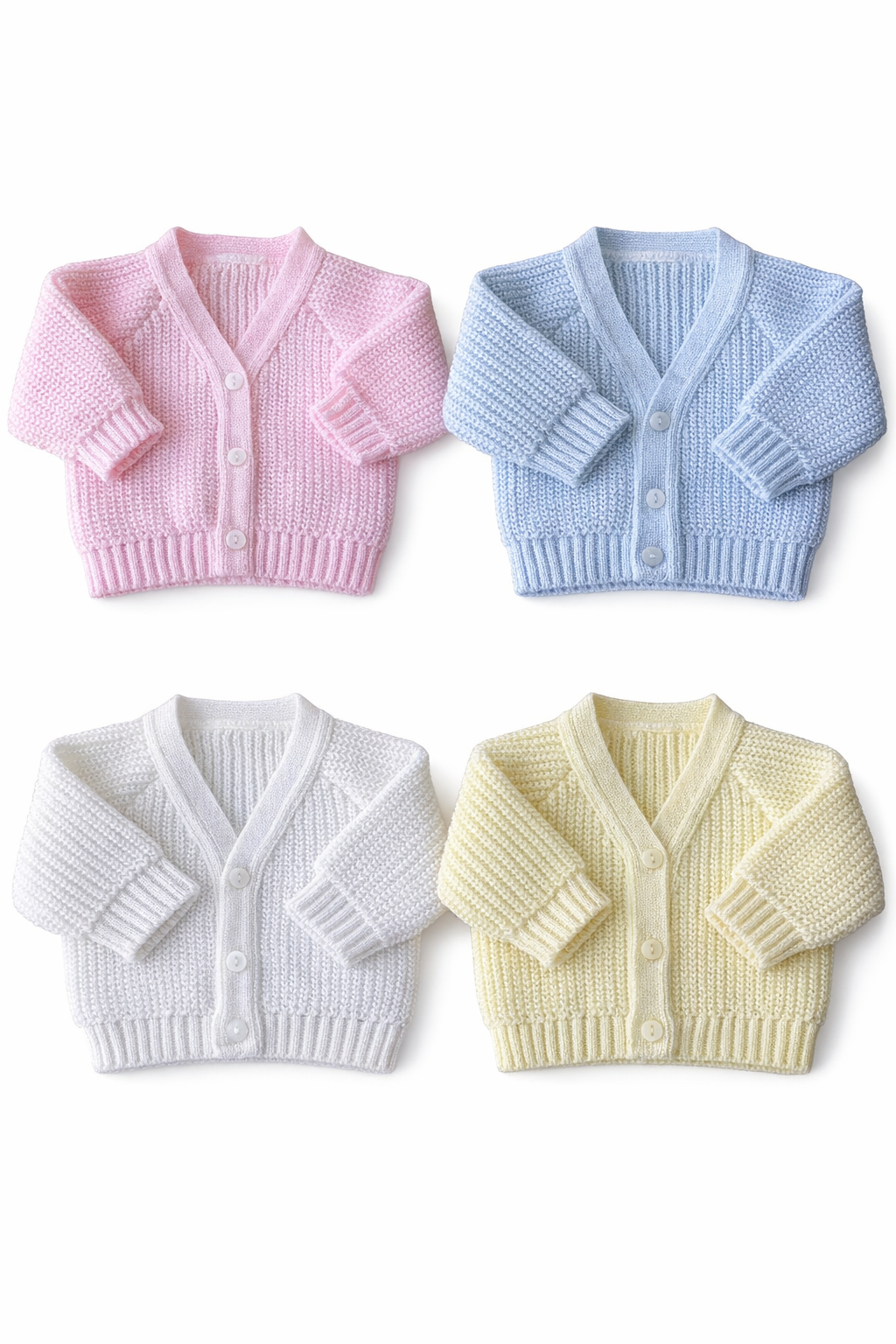 Premature baby cardigan