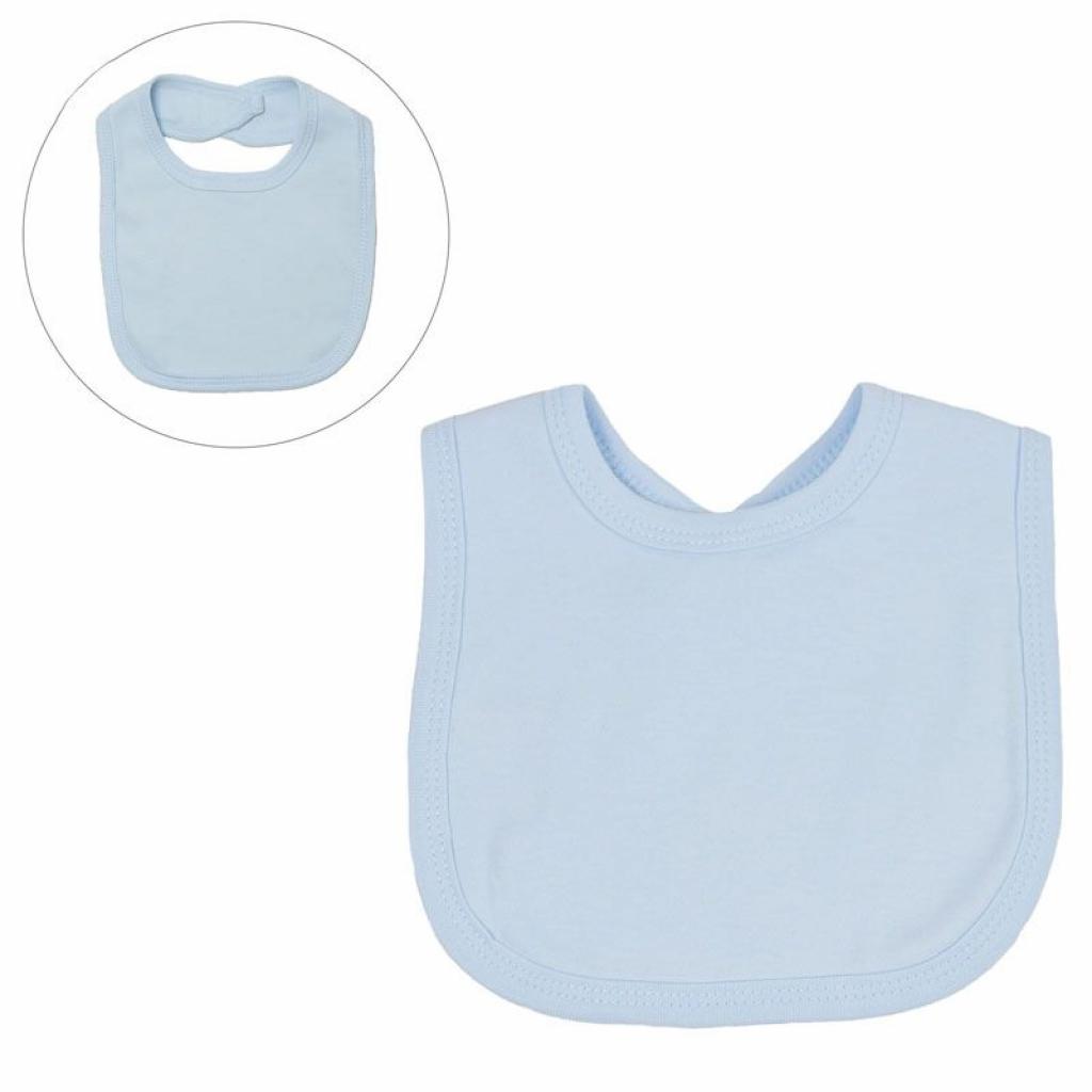 Blue Velcro Bib