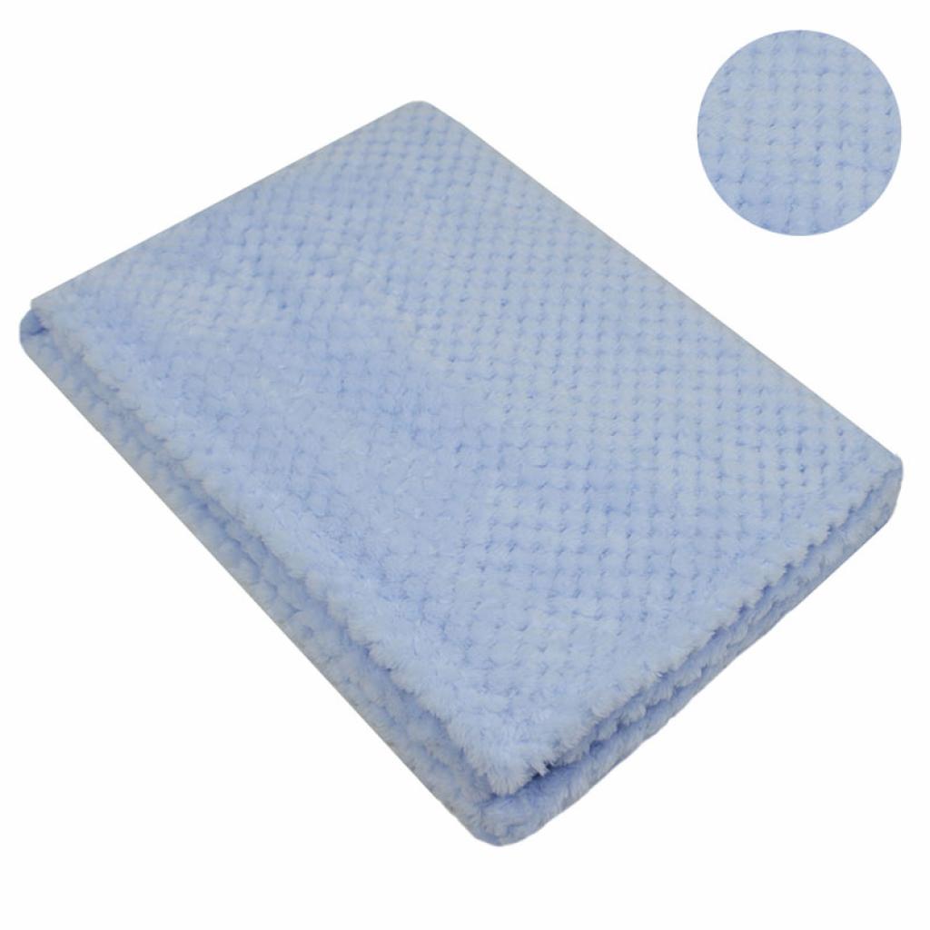Blue Waffle Blanket