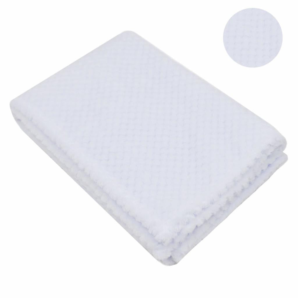 White Waffle Blanket