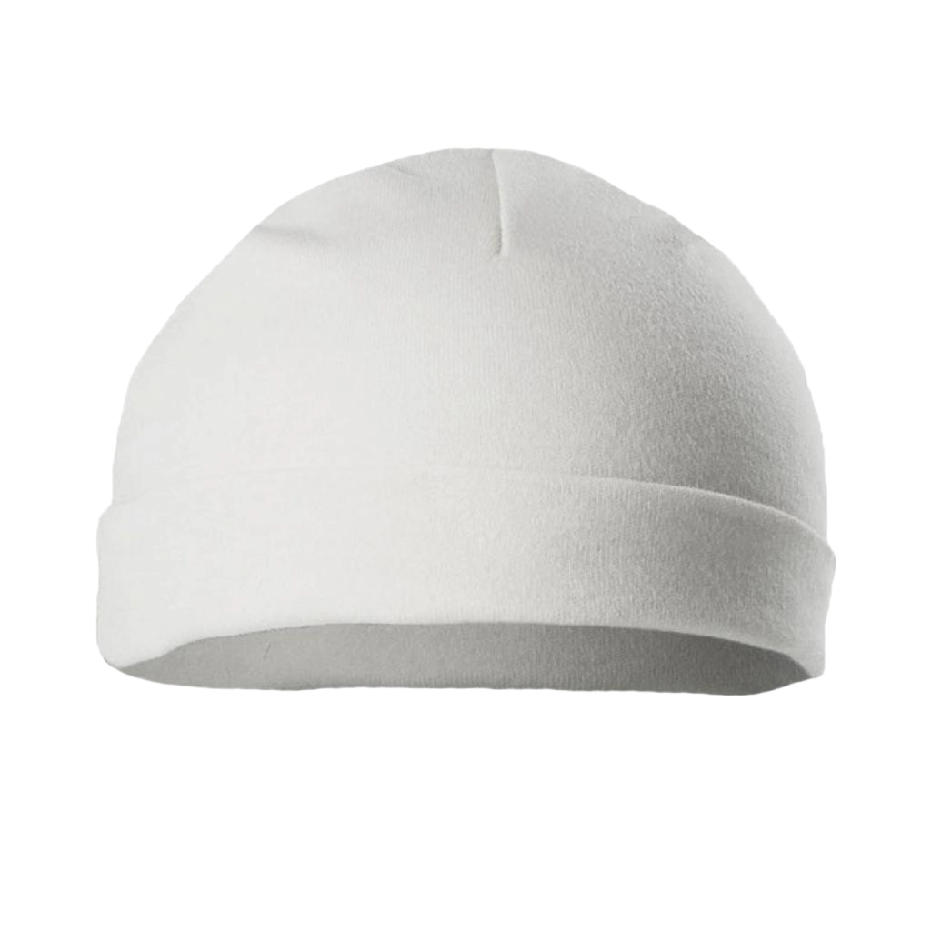 White Cotton Hat NB & 0-3m