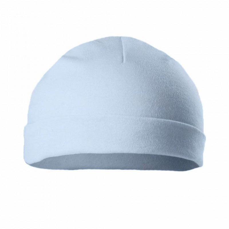 Blue Cotton Hat NB & 0-3m