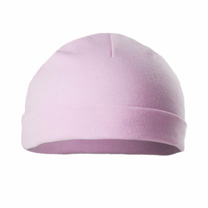 Pink Cotton Hat NB & 0-3m