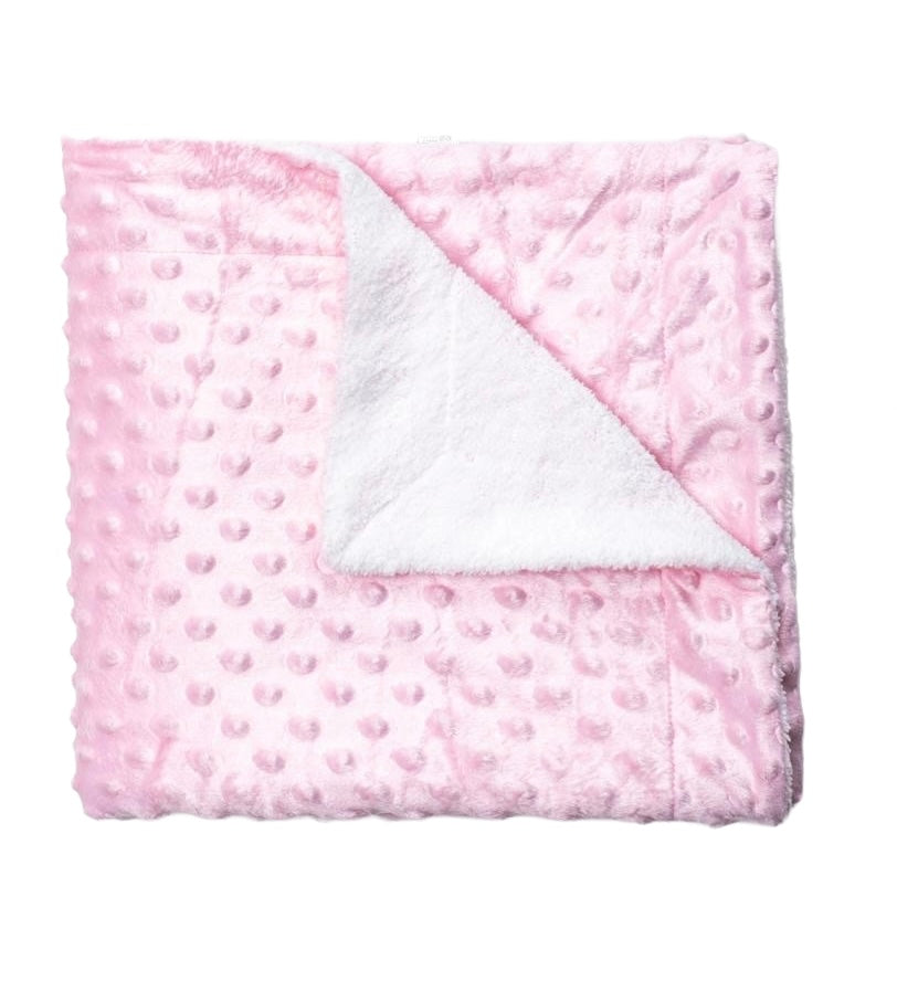 Dimple Blanket with sherpa back