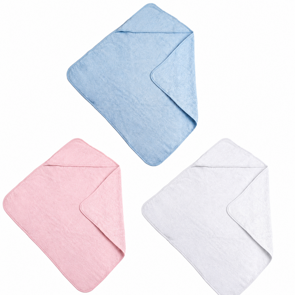 Plain hood towel