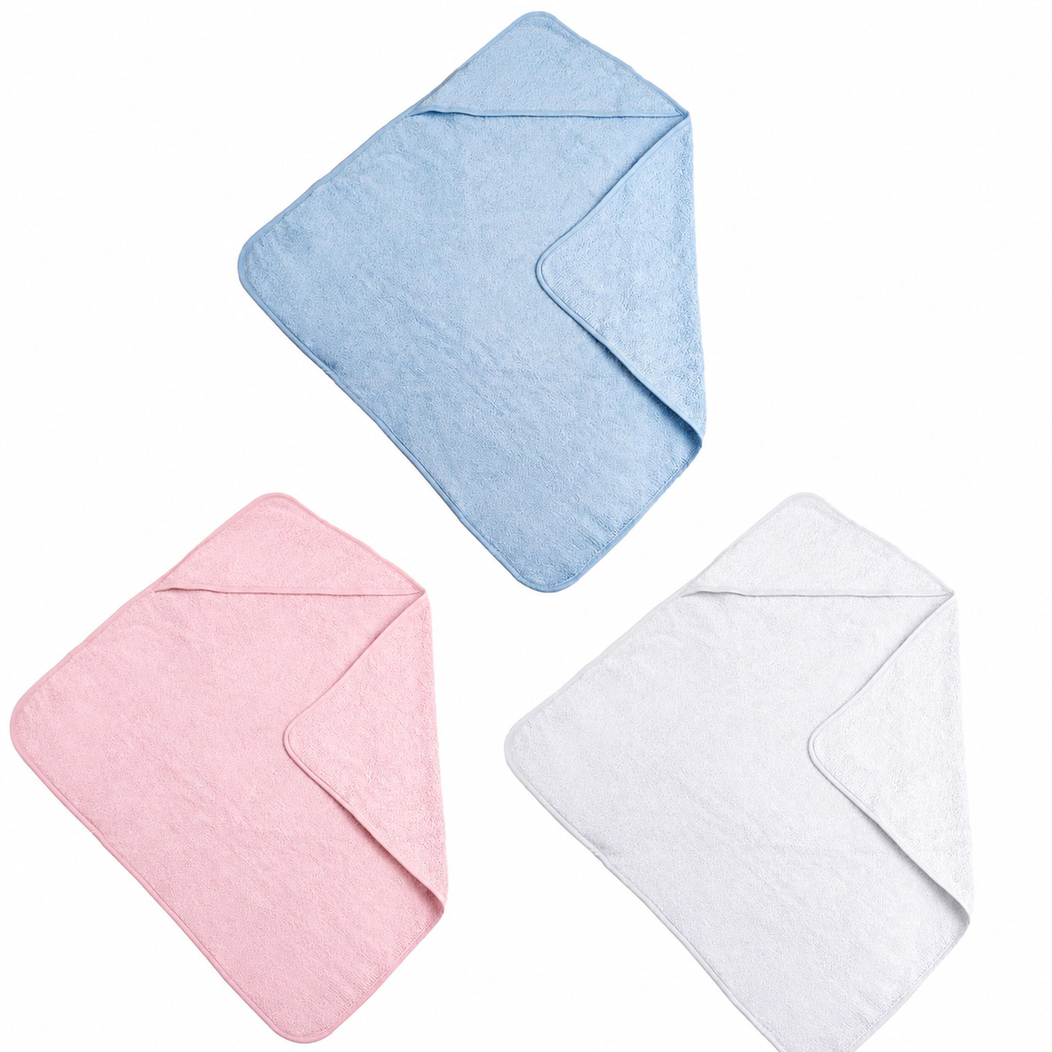 Plain hood towel
